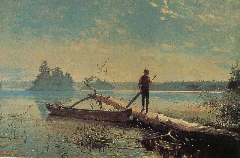 Winslow Homer Morning on the lake